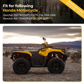 Rear Left Splash Mud Guard Fender Guard for Honda Rancher 350 Rancher 400 2004-2007 TRX400FA TRX400FGA TRX350FE TRX350FM TRX350TE TRX350TM 2004-2007 80251-HN7-000ZA