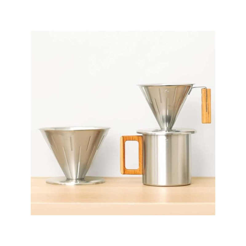 GLOCAL STANDARD PRODUCTS TSUBAME M&W Dripper 2.0 / SUS Silver