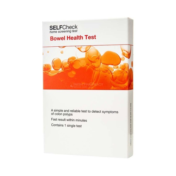 SELFCheck Home Screening Bowel Health Test 1 Single Test
