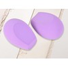 Makeup Sponge Duo Pack For Liquid and Cream Make-Up (Purple,