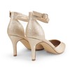 JOY IN LOVE Closed Toe Heels Pumps for Women 3IN