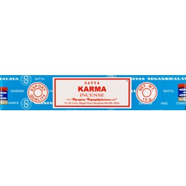 Satya Genuine 15g Incense Sticks 1 Pack Various Fragrances(Karma)
