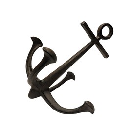 Large Metal Boat Anchor Rustic Sailboat Cast Iron Nautical Living Room Home Decor