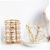 Baluue Cosmetics Brush Holder Make up Brush Holder Red Sparkly