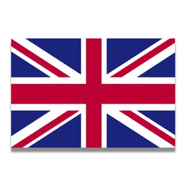 Magnet Me Up: United Kingdom British Flag Magnet Decal - 4x6 Inches, Heavy-Duty Automotive Magnet for Car, Truck, SUV & Other Surfaces - UK Union Jack Flag Car Magnet, Patriotic Auto Accessories