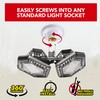 Bell+Howell QUADBURST LED Shop Light 80W 5500 Lumen Heavy-Duty Aluminum