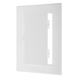 PATIKIL 8x6 inch(195x145mm) Removable Hinged Access Panel, ABS Plumbing Access Doors Easy Wall Hole Cover for Drywall Plumbing Electrical Cables Wiring, White