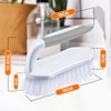 Lallisa 24 Pcs Scrub Brush for Cleaning Comfortable to Grip