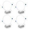 Meconard 4 Pack 8 Inch 5CCT LED Recessed Ceiling Light