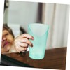 IWOWHERO Unbreakable Drinking Cup for Elderly Spill Nursing Cup Inclined
