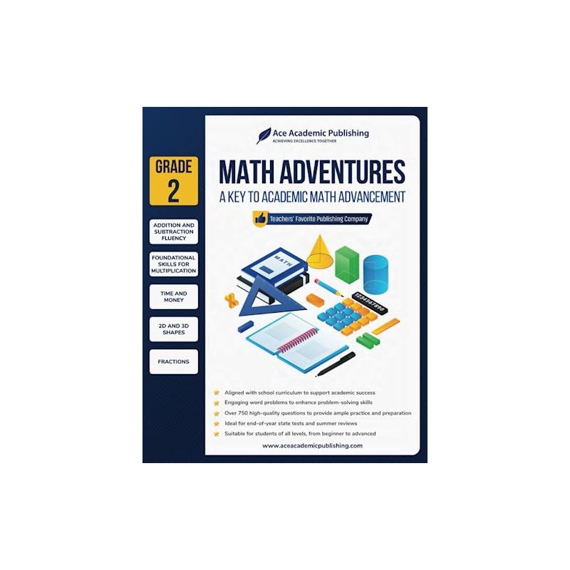 Math Adventures - Grade 2: A Key to Academic Math