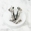 Burnaby Silver Lovely Ribbon Banana Pin / 버나비 실버 러블리