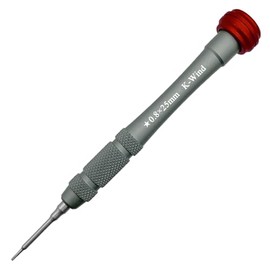 P2 Pentalobe Screwdriver for Mobile Phone, Magnetic 5 Point Star-shape Precision Screwdriver 0.8mm P2 TS1 PL1 with Magnetism, S2 Steel Tip, Rotable Top,Anti-slip Grip