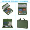 ENGPOW Accordion File Organizer,Fireproof Expanding File Folder with Multi Pockets,13