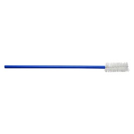 Swab brush for trumpet valve chambers