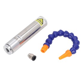 3PCS Set Cold Air Dry Cooling Gun Aluminum Alloy Anti Corrosion Vortex Air Cooling Gun for Metal Processing