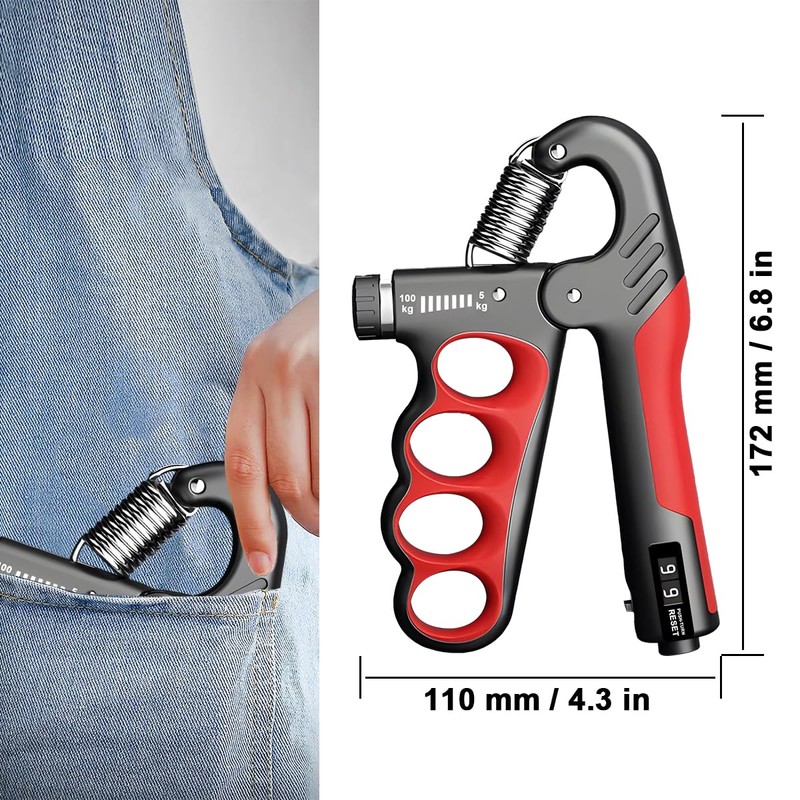 Ruayia Hand Trainer, Grip Strength Trainer for Fitness Strength Training,