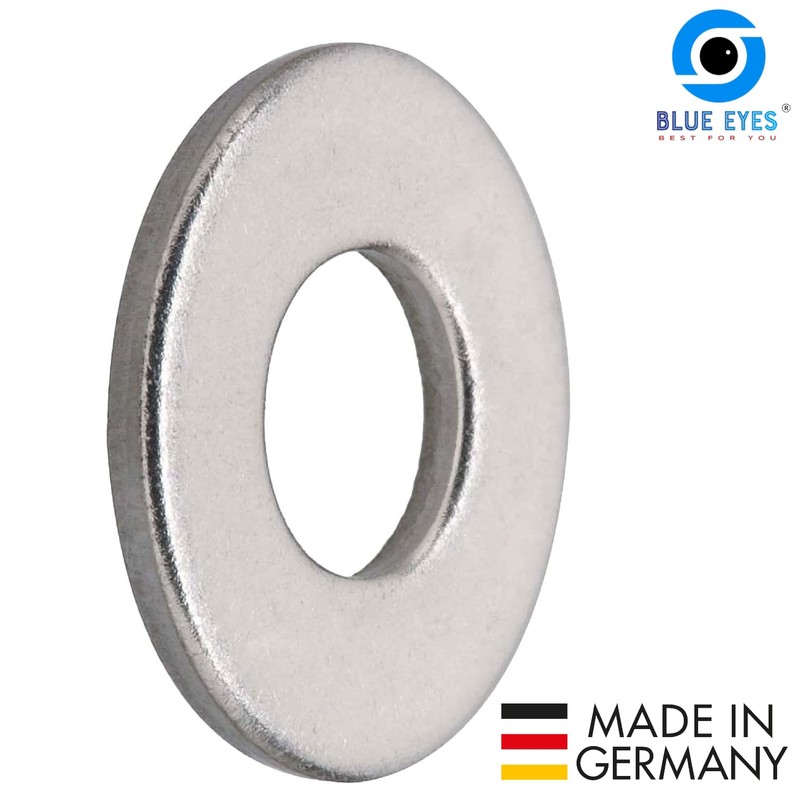 Blue Eyes Flat Washers Made of Stainless Steel DIN 125