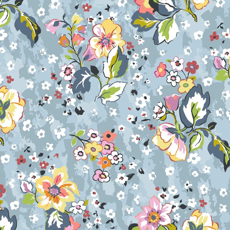 Vera Bradley Sunglasses Clamshell Case, Floating Garden (Sunglass Case)