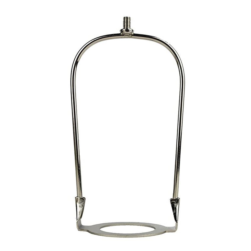 Generic 6 Inch Brass Lamp Harp Holder, Fits E26/E27 Light