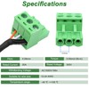 XMSJSIY XLR to 3-pin Phoenix Cable XLR 3P Male to
