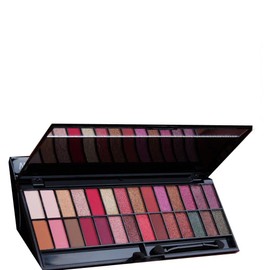 Highly Pigmented Eye Makeup Palette, Matte Shimmer Metallic Eyeshadow Pallet Long Lasting Blendable Natural Colors Make Up Eye Shadows Cosmetics Gift Kit (YY-02)