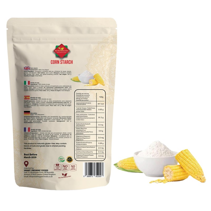 Corn Starch (200g / 7.05 oz) | Maize Starch |