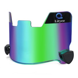 Football Visor, Football Helmet Visor for Adult and Youth Football Helmet Visors (Green)