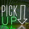 LISIGNVE Pick Up Neon Sign Adjustable Brightness Business Neon Light
