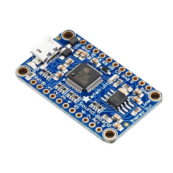 Adafruit Audio FX Mini Sound Board - WAV/OGG Trigger -