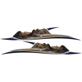 Montana 2 RV Trailer Keystone Graphics Decals -1739-2