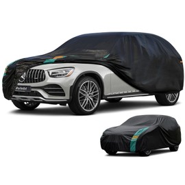 Molebt SUV Car Cover Custom Fit for Mercedes-GLC 300 350E/GLB 180 200 250(2016-2025), Waterproof All Weather for Automobiles, Outdoor Full Cover with Windproof Clip Straps.