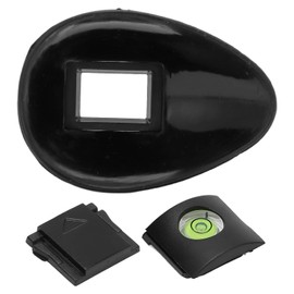 Goshyda Viewfinder Eyecup,for Canon EOS 760D,750D,700D,650D,600D,550D,500D,with Cold Shoe Cover,Camera Eyepiece Eyecup Viewfinder Protector