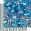 GRAPHIC 45 *OCEAN BLUE* 8" x 8" PAD NAUTICAL SEASHELLS