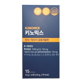 Kinomics 15 sachets 1 box Fructooligosaccharide Lactobacillus Pantothenic Acid / 키노믹스 15포 1박스 프락토올리고당 유산균 판토텐산