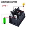 DMWD 3Pcs ON/Off Large Current Rocker Toggle Switch 30A 250VAC/