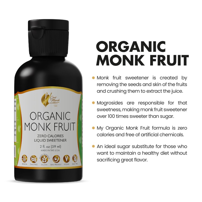 Cocó March N.M.D Organic Natural Sweetner (Monk Fruit)