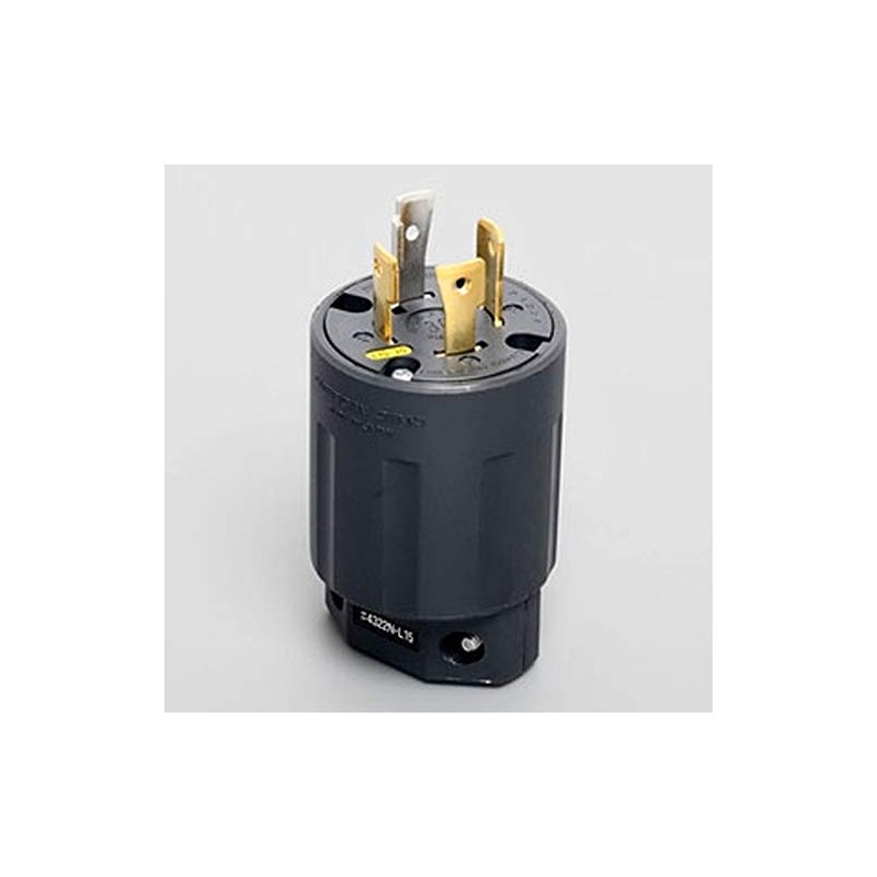 American Ltd. Catch Shape Nylon Plug Grounded 3p30 a250 V 4322nl15 