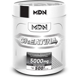 Mdn Creatina Monohidratada 500g 100% Pura 100 Servicios Sin Sabor