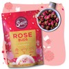 Suncore Foods Dried Rose Buds Bloom, Caffeine-Free Tea, Gluten-Free, Non-GMO,