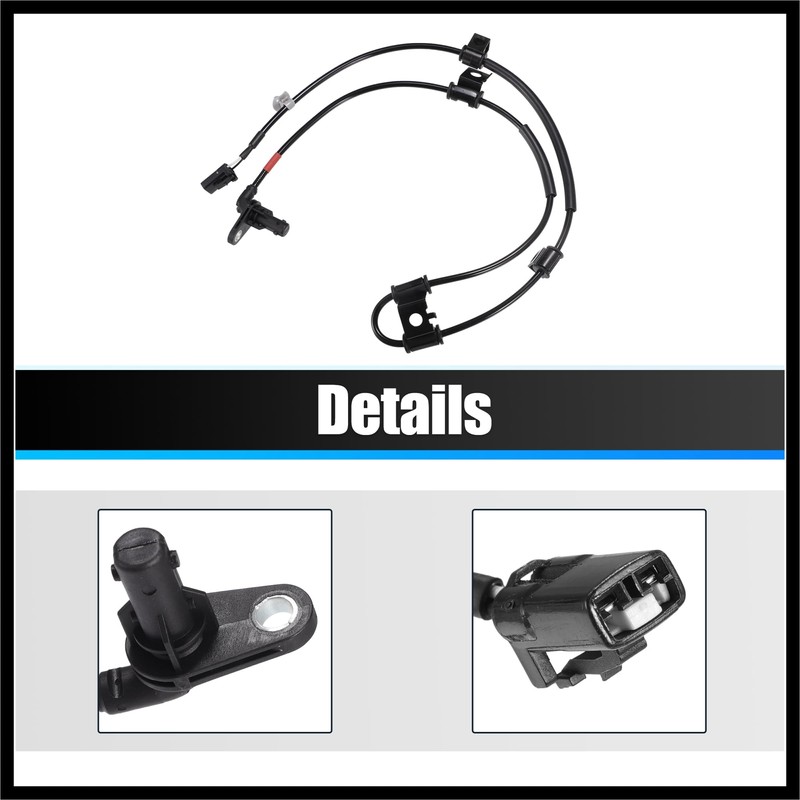 Hihaha Front Right ABS Wheel Speed Sensor Transmission Speed Sensor