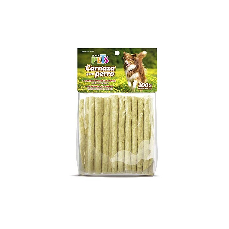 Fancy Pets Palitos de Carnaza Natural para Perros 20 Piezas