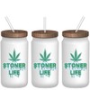 High Class Grass Stoner Life Weed Stickers for Stoners –