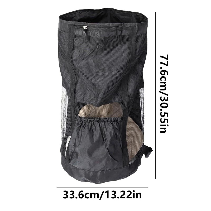Golf Cart Storage Bag, Large Capacity Golf Cart Extension Storage