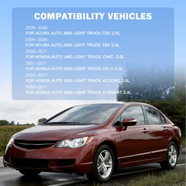 KFKGF 13980 Alternator for Honda Accord 03-07 for Honda for CR-V 07-11 for Honda for Element 03-11 (2.4L) for Honda for Civic 06-11 (2.0L), for Acura CSX 06-08 (2.0L) for Acura for TSX 04-08 (2.4L)