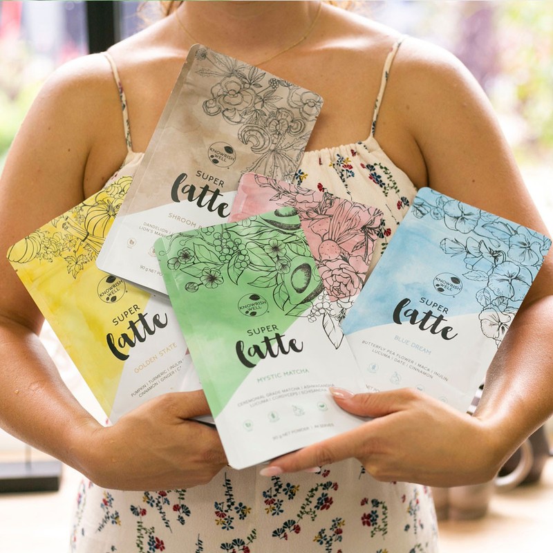 Knowrish Well-Shroom Brew Super Latte 90g