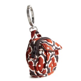 Vera Bradley Women's Cotton Original Backpack Bag Charm, Moorish, One Size