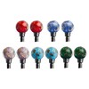 HiyaHiya Interchangeable Cable Glass Bead Stoppers for Small Cable