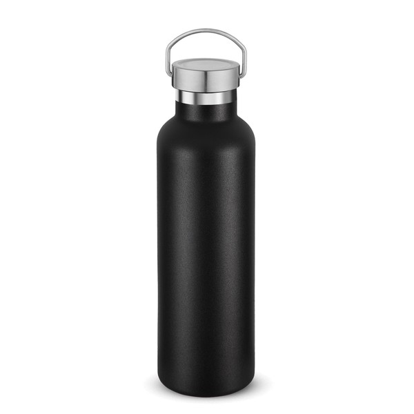 Volhoply 24oz Insulated Standard Mouth Water Bottle with Plastic &