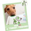 Nature Gnaws USA Turkey Tendons for Dogs - Premium Natural
